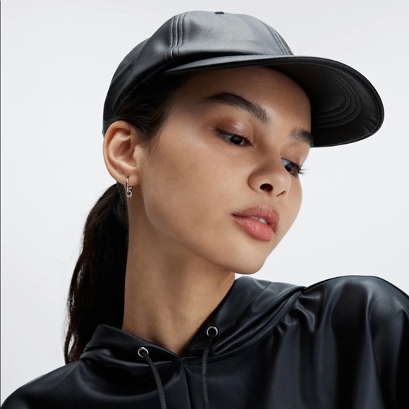 Fabletics Vegan Leather Dad Cap - Picture 3 of 4